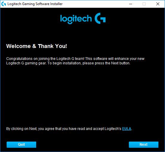 download logitech gaming software windows 10